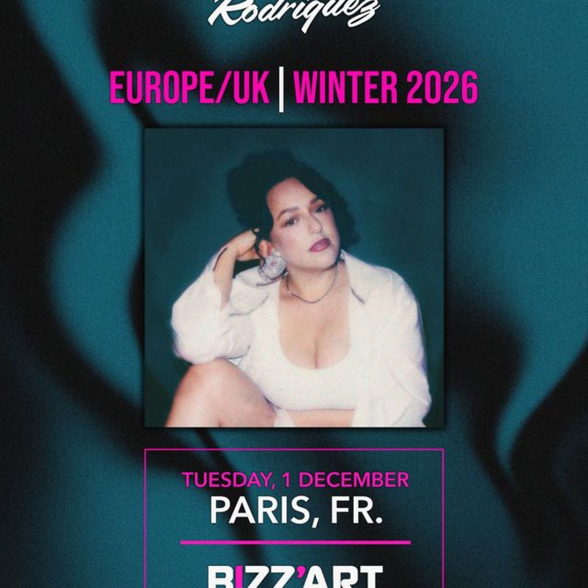 RAQUEL RODRIGUEZ & live band  @Bizz'Art Paris